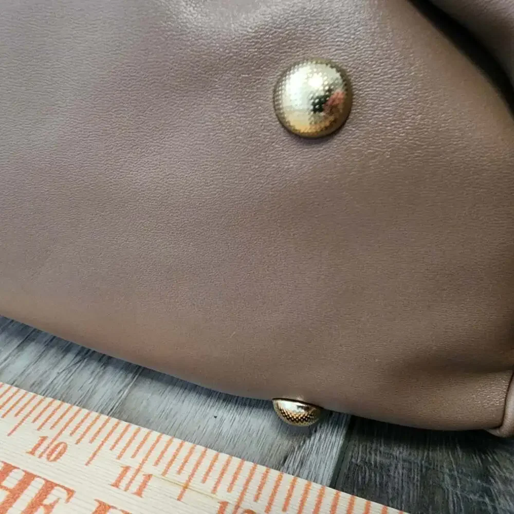 Catherine Malandrino Brown Faux Leather‎ Woven Hobo Shoulder Bag